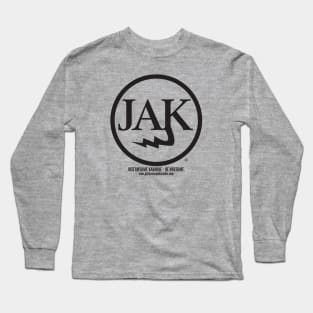 Just Awesome Karaoke - logo (black) Long Sleeve T-Shirt